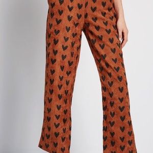 Heart to Heart Corduroy Wide Leg Pants Size Large